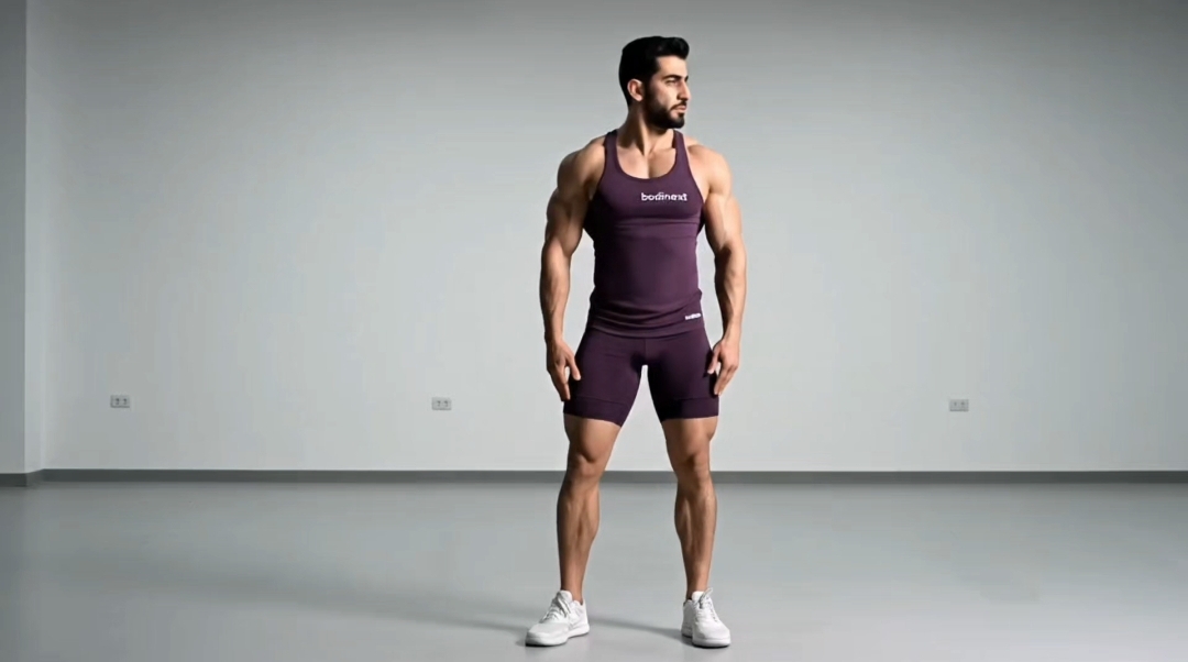 Side Reach کشش پهلو ایستاده (Standing Side Reach Lat Stretch) - بادینکست